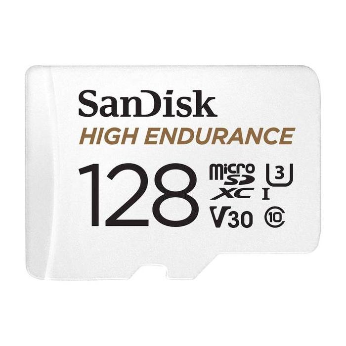Карты памяти - SanDisk memory card microSDXC 128GB High Endurance SDSQQNR-128G-GN6IA - купить сегодня в магазине и с доставкой
