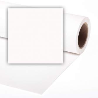 Backgrounds - Colorama paper background 2.72x11m, super white LL CO1107 - buy today in store and with delivery