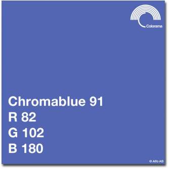 Backgrounds - Colorama background 2,72x11m, chromablue (191) LL CO191 - quick order from manufacturer