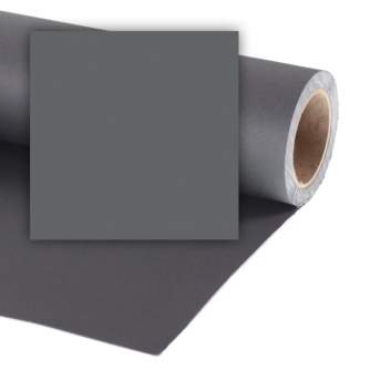 Foto foni - Colorama paper background 2,72x11m, charcoal (0149) LL CO149 - perc šodien veikalā un ar piegādi