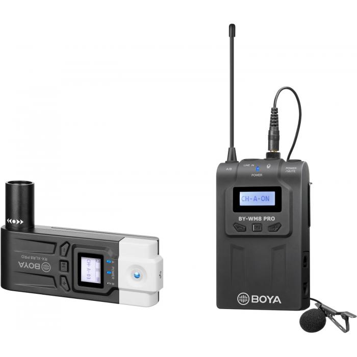 Bezvadu mikrofonu sistēmas - Boya wireless microphone BY-WM8 Pro-K7 UHF Wireless BY-WM8 Pro-K7 - ātri pasūtīt no ražotāja