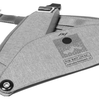 Ремни и держатели для камеры - Peak Design Everyday Hip Belt V2, ash BEDHB-52-AS-2 - быстрый заказ от производителя