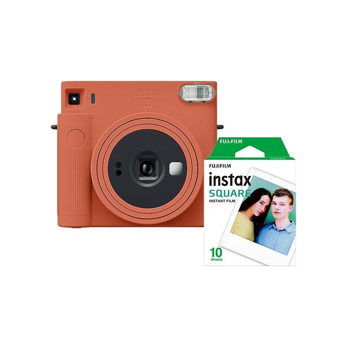 Instant Cameras - Fujifilm Instax Square SQ1, terracotta orange + film 70100148679 - quick order from manufacturer