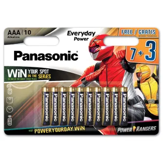 Vairs neražo - Panasonic Batteries Panasonic Everyday Power battery LR03EPS/10BW (7+3) LR03EPS/10BW 7+3