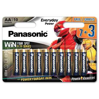 Baterijas, akumulatori un lādētāji - Panasonic Batteries Panasonic Everyday Power battery LR6EPS/10BW (7+3) LR6EPS/10BW 7+3 - ātri pasūtīt no ražotāja