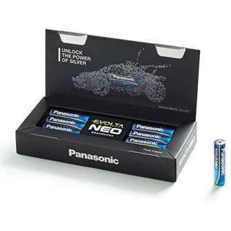 Baterijas, akumulatori un lādētāji - Panasonic Batteries Panasonic Evolta Neo battery LR03 8B LR03NG/8EB - ātri pasūtīt no ražotāja