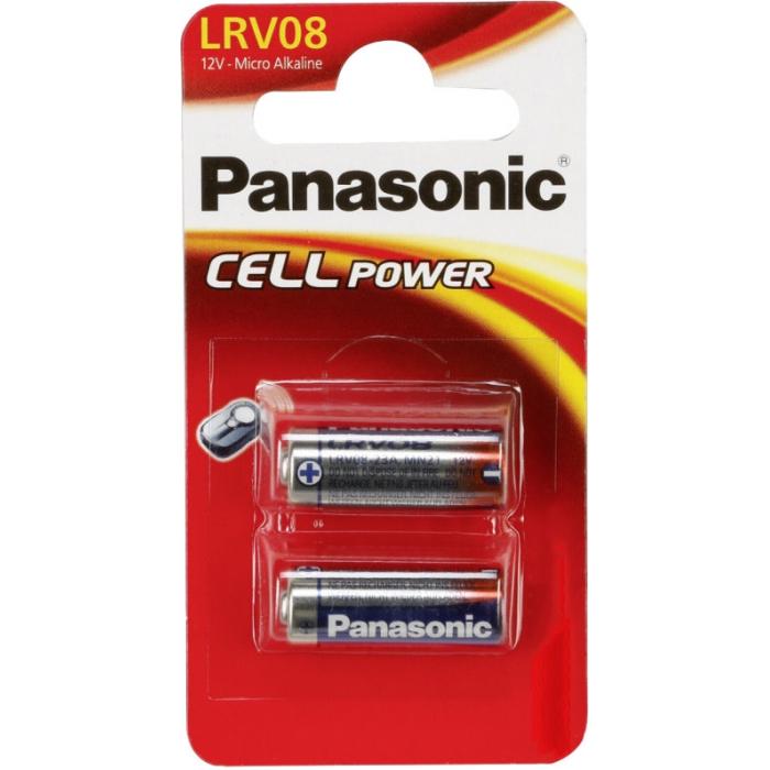 Baterijas, akumulatori un lādētāji - Panasonic Batteries Panasonic baterija LRV08/2B LRV08L/2BP - perc šodien veikalā un ar piegādi