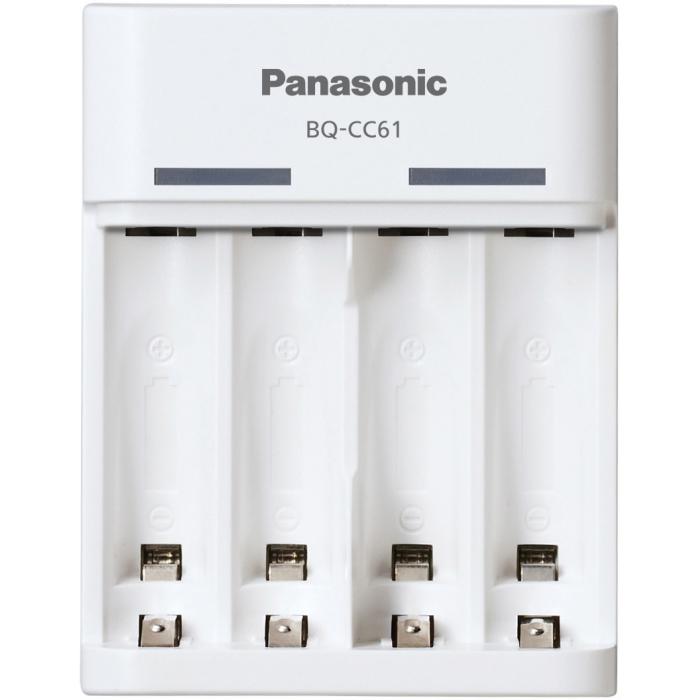 Baterijas, akumulatori un lādētāji - Panasonic Batteries Panasonic eneloop charger BQ-CC61USB BQ-CC61USB - купить сегодня в мага