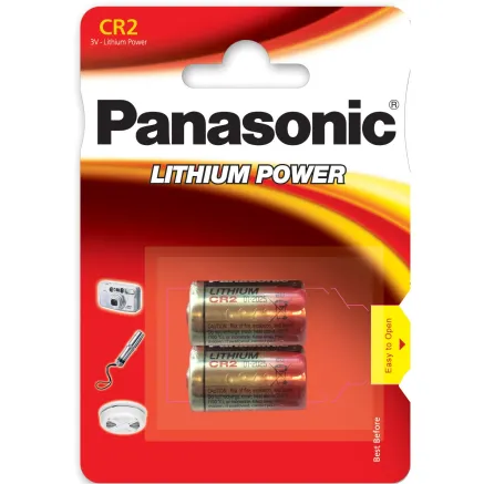 Panasonic Batteries Panasonic baterija CR2/2B CR-2L/2BP