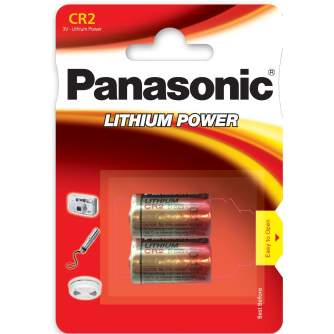 Baterijas, akumulatori un lādētāji - Panasonic Batteries Panasonic battery CR2/2B CR-2L/2BP - ātri pasūtīt no ražotāja