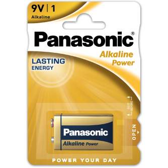 Baterijas, akumulatori un lādētāji - Panasonic Batteries Panasonic Alkaline Power baterija 6LR61APB/1B 9V 6LF22APB/1BP - perc šodien veikalā un ar piegādi