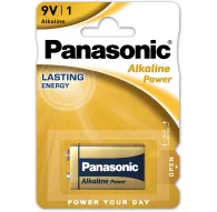 Batteries and chargers - Panasonic Batteries Panasonic Alkaline Power battery 6LR61APB/1B 9V 6LF22APB/1BP - buy today in store and with deliveryBatteries and chargers - Panasonic Batteries Panasonic Alkaline Power battery 6LR61APB/1B 9V 6LF22APB/1BP - buy today in store and with delivery