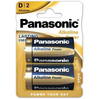 Baterijas, akumulatori un lādētāji - Panasonic Batteries Panasonic Alkaline Power battery LR20APB/2BP - ātri pasūtīt no ražotāja