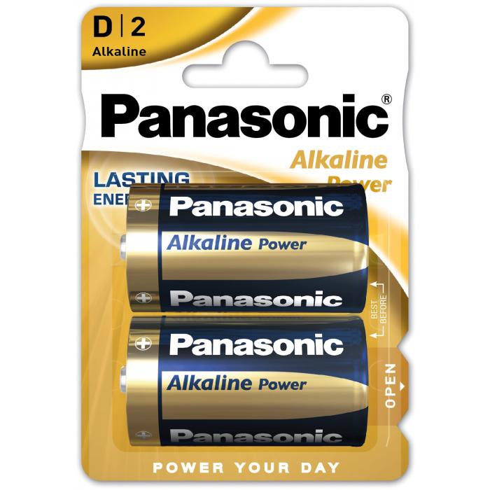 Батарейки и аккумуляторы - Panasonic Batteries Panasonic Alkaline Power battery LR20APB/2BP - быстрый заказ от производителя