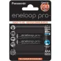 Батарейки и аккумуляторы - Panasonic Batteries Panasonic eneloop rechargeable battery pro AAA 930 2BP BK-4HCDE/2BE - купить сего