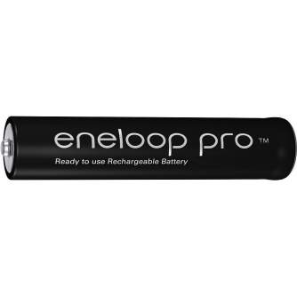 Батарейки и аккумуляторы - Panasonic Batteries Panasonic eneloop rechargeable battery pro AAA 930 4BP BK-4HCDE/4BE - купить сего