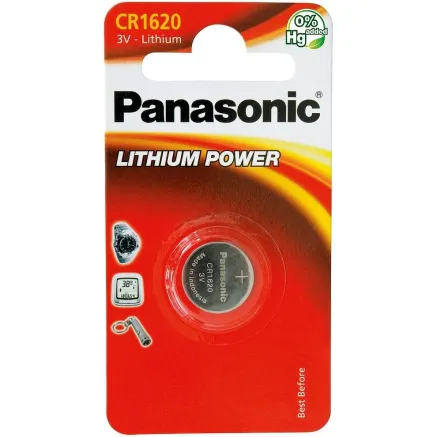 Panasonic Batteries Panasonic battery CR1620/1B CR-1620L/1BP