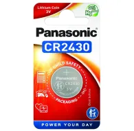 Batteries and chargers - Panasonic Batteries Panasonic battery CR2430/1B CR-2430L/1BP - quick order from manufacturerBatteries and chargers - Panasonic Batteries Panasonic battery CR2430/1B CR-2430L/1BP - quick order from manufacturer