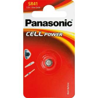 Baterijas, akumulatori un lādētāji - Panasonic Batteries Panasonic battery SR41SW/1B SR-41EL/1BP - ātri pasūtīt no ražotāja