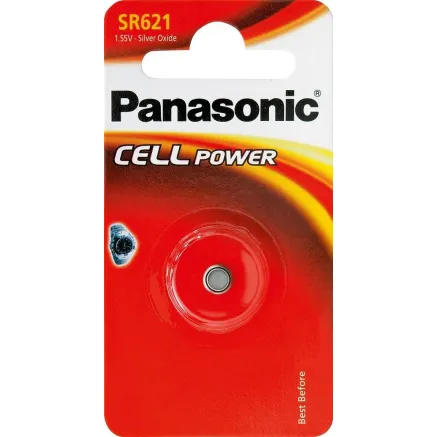 Panasonic Batteries Panasonic baterija SR621SW/1B SR-621/1BP