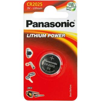 Baterijas, akumulatori un lādētāji - Panasonic Batteries Panasonic baterija CR2025/1B CR-2025EL/1BP - ātri pasūtīt no ražotāja
