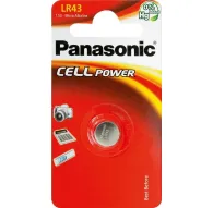 Discontinued - Panasonic Batteries Panasonic battery LR43/1B LR-43L/1BDiscontinued - Panasonic Batteries Panasonic battery LR43/1B LR-43L/1B