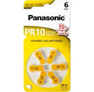 Baterijas, akumulatori un lādētāji - Panasonic Batteries Panasonic hearing aid battery PR10L/6DC PR-230(10)/6LB - ātri pasūtīt no ražotājaBaterijas, akumulatori un lādētāji - Panasonic Batteries Panasonic hearing aid battery PR10L/6DC PR-230(10)/6LB - ātri pasūtīt no ražotāja