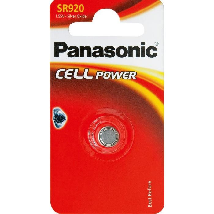Baterijas, akumulatori un lādētāji - Panasonic Batteries Panasonic baterija SR920EL/1B SR-920EL/1BP - ātri pasūtīt no ražotāja