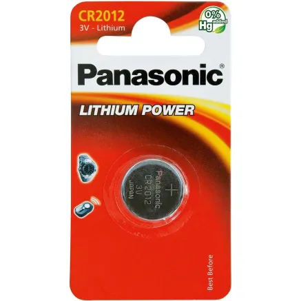 Panasonic Batteries Panasonic baterija CR2012/1B CR-2012EL/1B