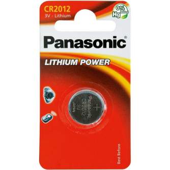 Baterijas, akumulatori un lādētāji - Panasonic Batteries Panasonic battery CR2012/1B CR-2012EL/1B - ātri pasūtīt no ražotāja