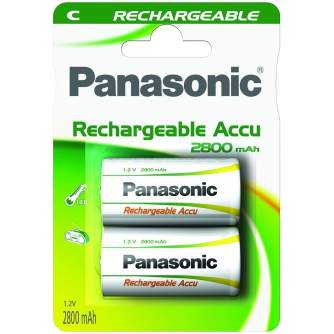 Baterijas, akumulatori un lādētāji - Panasonic Batteries Panasonic rechargeable battery NiMh 2800mAh P14P/2B 00323087 - ātri pasūtīt no ražotāja