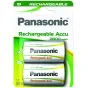 Discontinued - Panasonic Batteries Panasonic rechargeable battery NiMh 2800mAh P20P/2B HHR-1SRE/2B