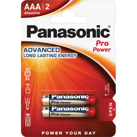 Panasonic Batteries Panasonic Pro Power baterija LR03PPG/2B LR03PPG/2BP
