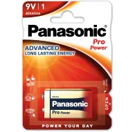 Baterijas, akumulatori un lādētāji - Panasonic Batteries Panasonic Pro Power battery 6LR61PPG/1B 9V 6LF22PPG/1BP - ātri pasūtīt no ražotājaBaterijas, akumulatori un lādētāji - Panasonic Batteries Panasonic Pro Power battery 6LR61PPG/1B 9V 6LF22PPG/1BP - ātri pasūtīt no ražotāja
