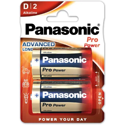 Panasonic Batteries Panasonic Pro Power baterija LR20PPG/2B LR20PPG/2BP