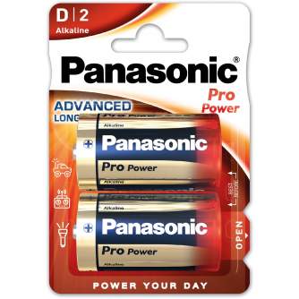 Baterijas, akumulatori un lādētāji - Panasonic Batteries Panasonic Pro Power baterija LR20PPG/2B LR20PPG/2BP - ātri pasūtīt no ražotāja