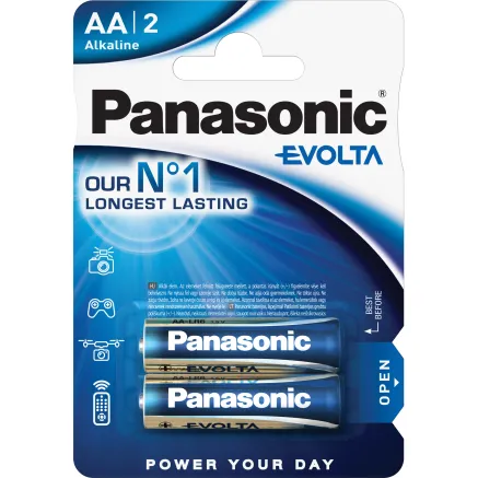 Panasonic Batteries Panasonic Evolta baterija LR6EGE/2B LR6EGE/2BP