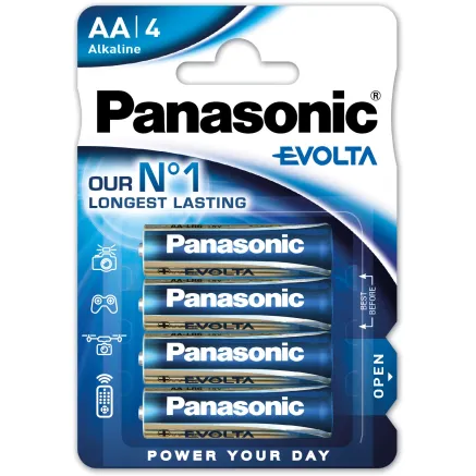 Panasonic Batteries Panasonic Evolta baterija LR6EGE/4B LR6EGE/4BP
