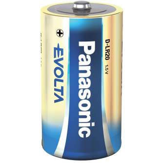 Baterijas, akumulatori un lādētāji - Panasonic Batteries Panasonic Evolta battery LR20EGE/2B LR20EGE/2BP - ātri pasūtīt no ražotāja
