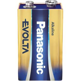 Baterijas, akumulatori un lādētāji - Panasonic Evolta battery 6LR61EGE/1B 9V - perc šodien veikalā un ar piegādi