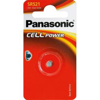 Baterijas, akumulatori un lādētāji - Panasonic Batteries Panasonic baterija SR521EL/1B SR-521/1BP - ātri pasūtīt no ražotāja