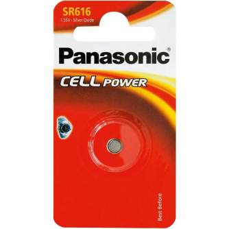 Baterijas, akumulatori un lādētāji - Panasonic Batteries Panasonic baterija SR616EL/1B SR-616/1BP - ātri pasūtīt no ražotāja