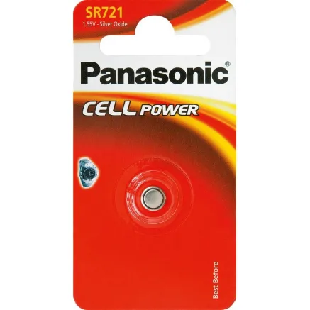 Panasonic Batteries Panasonic baterija SR721EL/1B SR-721/1BP