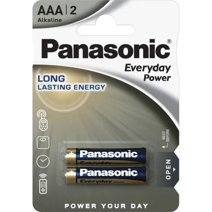 Panasonic Batteries Panasonic Everyday Power baterija LR03EPS/2B LR03EPS/2BP