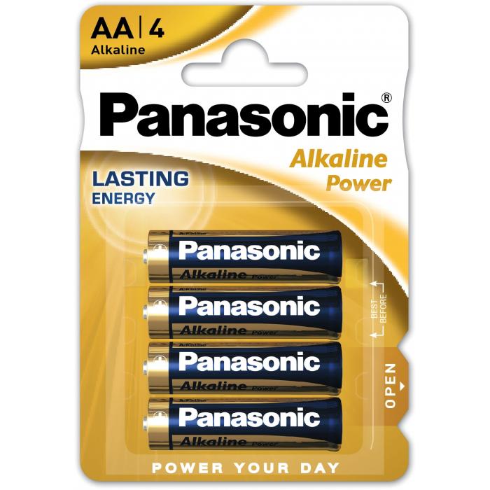 Baterijas, akumulatori un lādētāji - Panasonic Batteries Panasonic Alkaline Power baterija LR6APB/4B LR6APB/4BP - ātri pasūtīt no ražotāja