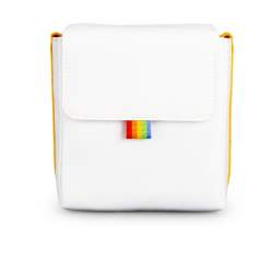 Bags for Instant cameras - Polaroid Now bag, white/yellow 6102 - quick order from manufacturer