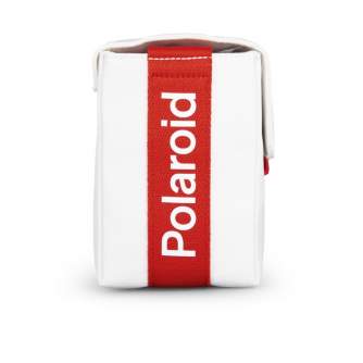 Koferi Instant kameram - POLAROID NOW BAG WHITE & RED 6100 - ātri pasūtīt no ražotāja