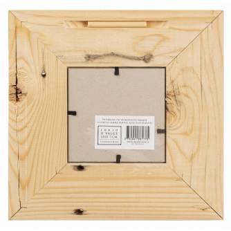 Рамки для фото - Photo frame Bad Disain 10x10 7cm, white - быстрый заказ от производителя