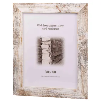 Рамки для фото - Photo frame Bad Disain 30x40 5cm, white - быстрый заказ от производителя