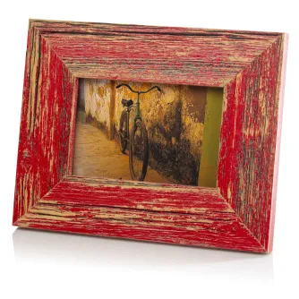 Photo Frames - Photo frame Bad Disain 10x15 5cm, red - quick order from manufacturer